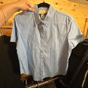 Western short sleeve button down shirt